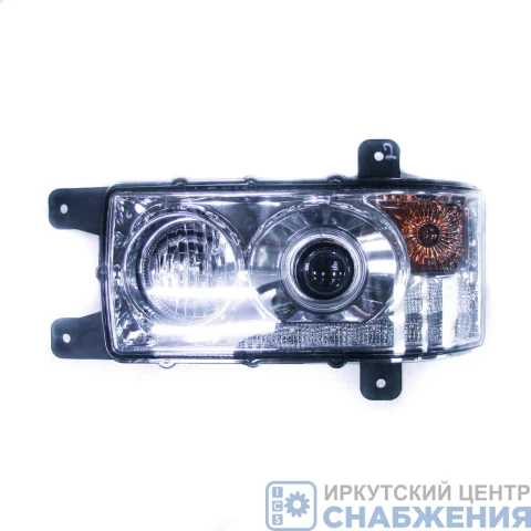 Блок-фара КАМАЗ ЕВРО-3 правая с ДХО LED 31.3775-8