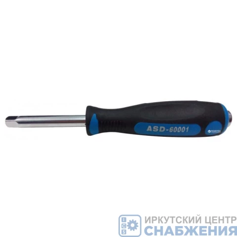 Вороток-отвертка, 1/4" 50мм с резиновой ручкой LICOTA 60001-ASD