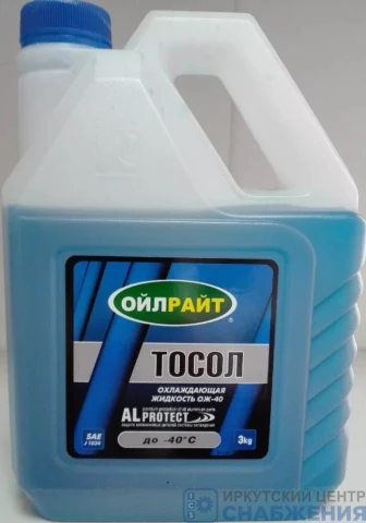 Тосол OIL RIGHT ОЖ-40 ТМ 3 кг